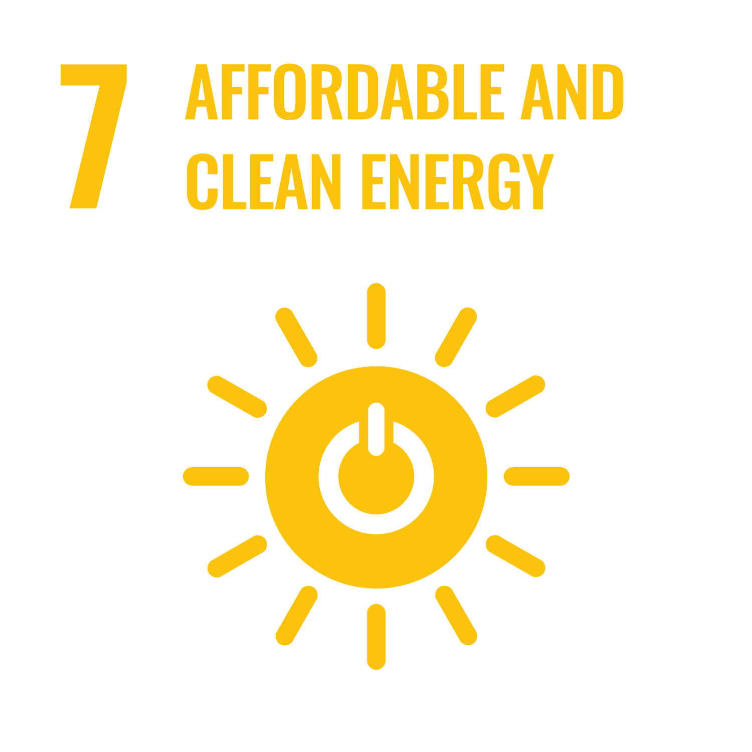 SDG 7 — Affordable and Clean Energy