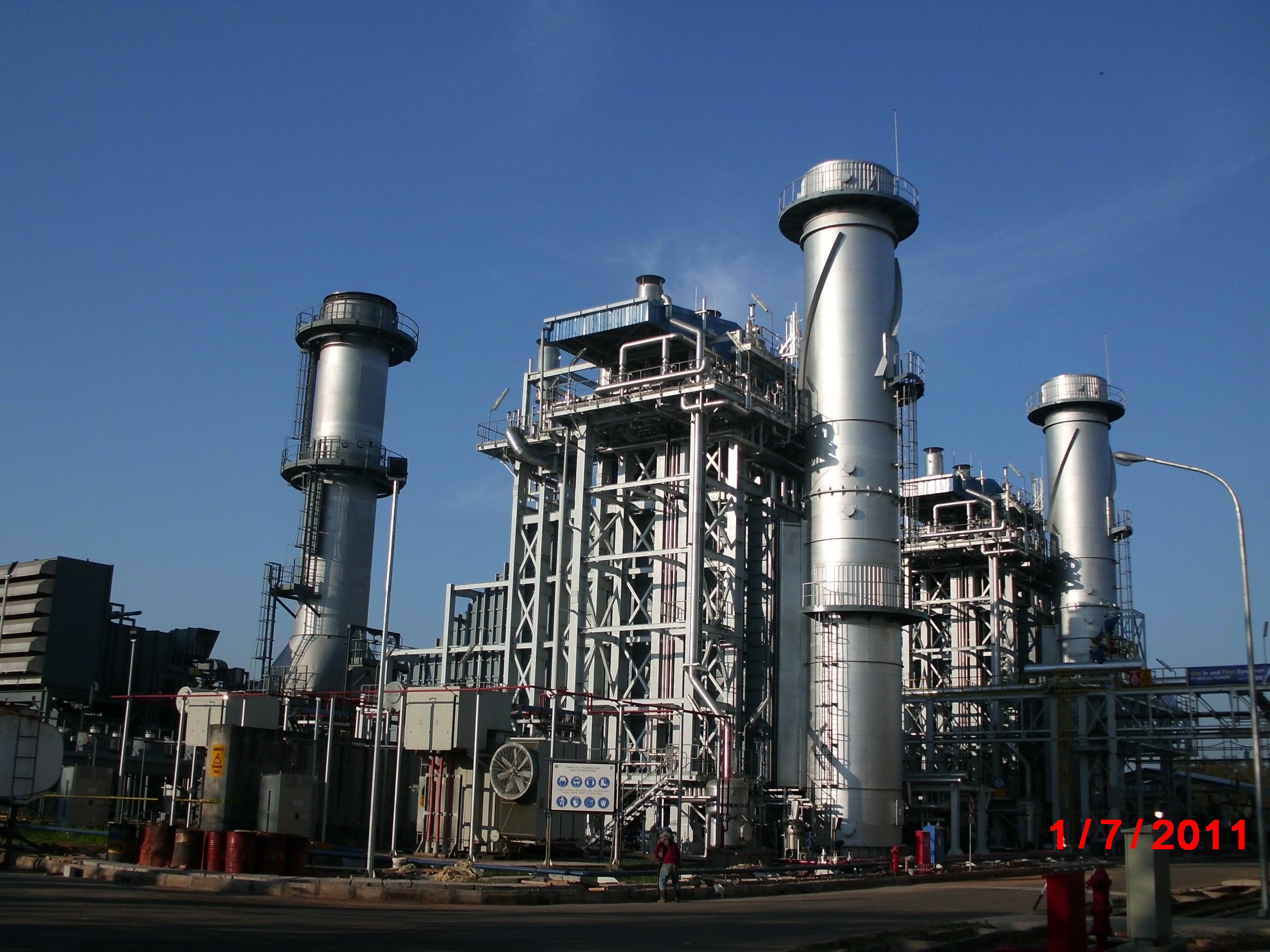 Thermax supplied Heat recovery steam generators (HRSGs) in Jakarta in 2012.